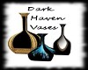 Dark Haven Vases