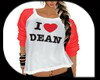 [Lua]T-Shirt Love Dean