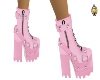 kpop boots pink