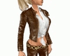 LEATHER JACKETS(BROWN)