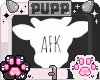 🐾 Afk Cow Head Sign