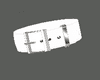 !M! WHITE ARM BELT R