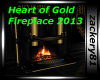 Heart of Gold Fireplace