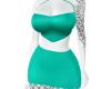 AS Teal Fibrance Dress