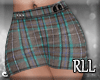 Plaid Mini Skirt RLL