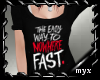 *m*F Nowhere Fast Tshirt