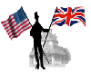 UK-AMERICA FLAGS