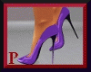 (P) Spiked purple Heels