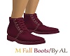 AL/M Wine Fall Boots