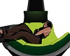 Green Cuddle Swing