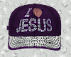 rhinestone purple cap
