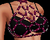 Pink Strapped Crop
