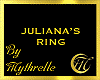JULIANA'S RING