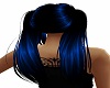 Black blue braids