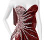 BELLE RED SPARKLE GOWN
