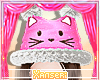 ❥ Kawaii Pink Cat Hat
