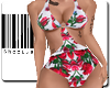 ℓ  swimsuit Floral