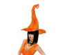 Witch Hat-Lg Orange