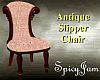 Antique Slipper Chair Pk