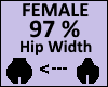 Hip Scaler 97% Female