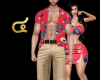 ๔ Romantic Red Shirt