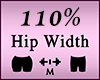 Hip Butt Scaler 110%