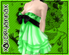 [Audry]Green Puffy Dress