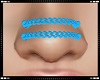Nose Chains Light Blue