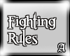 Rules Of Fighting Poster