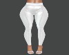 !R! White Leather Pants