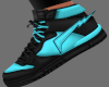 Black/Blue sneakers