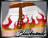 Flame Skirt + Belt