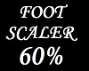 Feet 60% Smaller