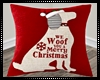 Woof Christmas Pillow