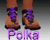 *Kids* Polka Shoes