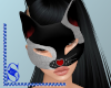 *S* Cat Mask Silver