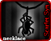 (Ss) Necklace Spider