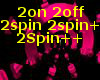 |R|Pink Spin+ Light