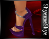 [SS]Leather Heels Purple