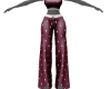 Plum Silk Pjs