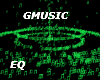 EQ Green Music Particles