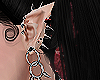 サタン earrings