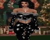 Black Starry Fur Fit