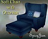 Soft Chair w/Ottman DkB