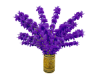 Gold Vase of Lilacs