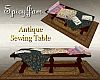 Antiq Sewing/Cutting Tbl