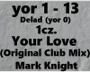 Mark Knight - Your Love