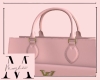 L Flap Tote Pink GLD F