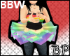 BBW Rainbow Tutu