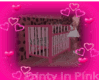 Printy in Pink Crib